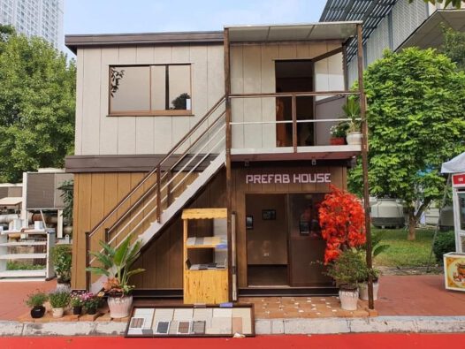 Nhà lắp ghép 36m2 giá 100 triệu