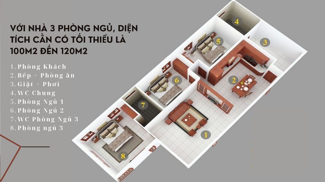 Nhà lắp ghép 3 phòng ngủ đẹp - KDK Group nha 3 phong ngu