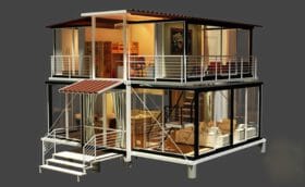 Khung nhà tiền chế lắp ghép