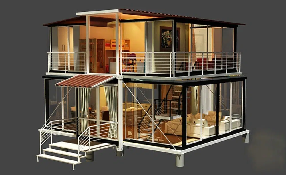 Khung nhà tiền chế lắp ghép