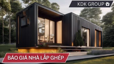 Bảng Báo Giá Nhà Lắp Ghép