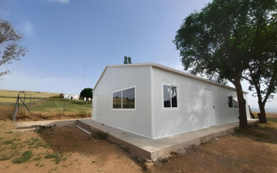 Nhà Tiền Chế Khung Thép Vách Panel