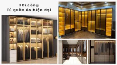 Thi Công Tủ Quần Áo Chuyên Nghiệp Tại KDK Group