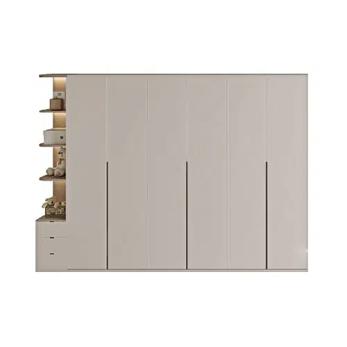 Tủ Quần Áo Gỗ HDF KDK01 - Tủ quần áo gỗ công nghiệp An Cường - Ảnh 3