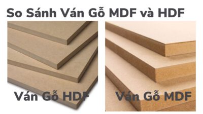 Sự Khác Nhau Giữa Ván Gỗ MDF Và Ván Gỗ HDF: Lựa Chọn Nào Phù Hợp Cho Nội Thất Của Bạn? Sự Khác Nhau Giữa Ván Gỗ MDF Và Ván Gỗ HDF
