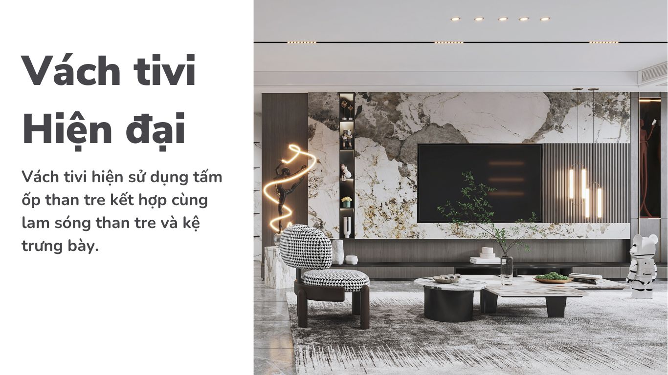 Vách Tivi Hiện Đại - KDK Group vach-tivi-hien-dai
