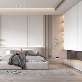 Gói Thiết kế Nội thất Phòng Ngủ - Thiết kế nội thất theo phong cách và nhu cầu của từng khách hàng thiet ket noi that phong ngu 2