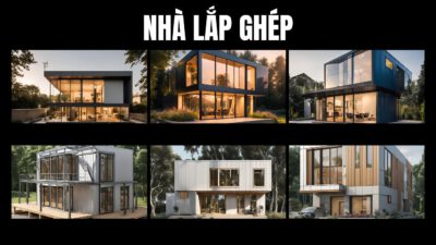 Thi công nhà lắp ghép