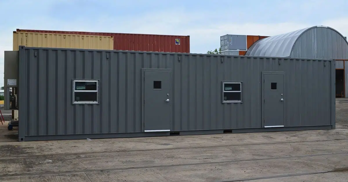 Nhà container văn phòng 40 feet | Giá Từ 129 Triệu Mẫu Nhà container văn phòng 40 feet