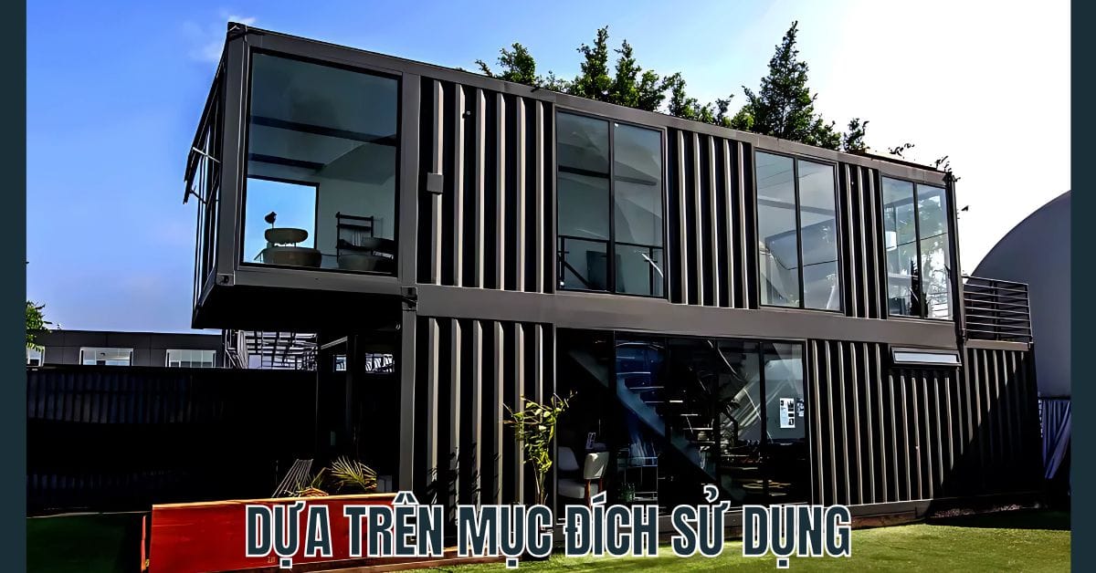 Nha Container duoc xay dung kien co