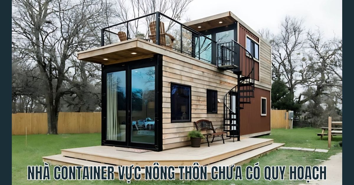 Nha container vuc nong thon chua co quy hoach