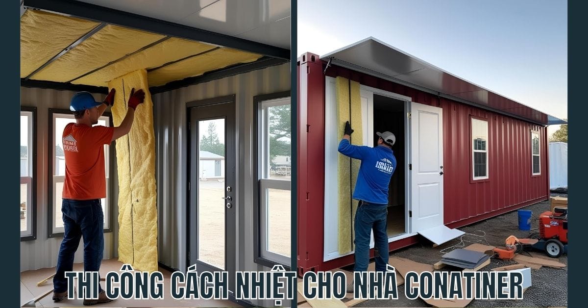 cách nhiệt cho container