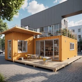 container cafe 20feet phong cach Scandinavian3