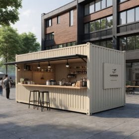 Nhà container cafe 20 feet | Giá Từ 65 Triệu