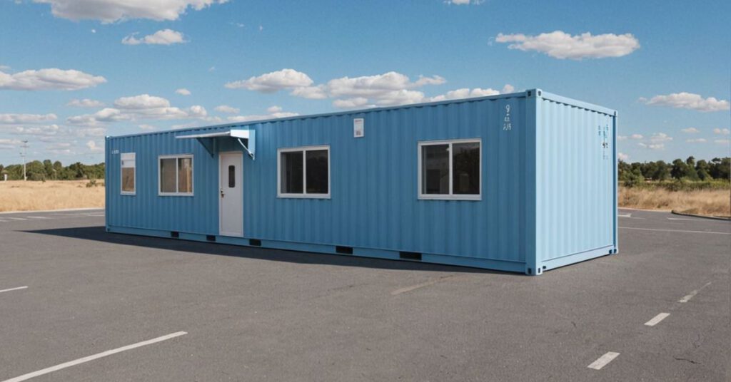 container van phong 40 feet mau xanh duong 2