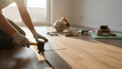 Hướng Dẫn Chi Tiết Quy Trình Thi Công Sàn Gỗ Công Nghiệp Chuẩn Kỹ Thuật Từ A-Z