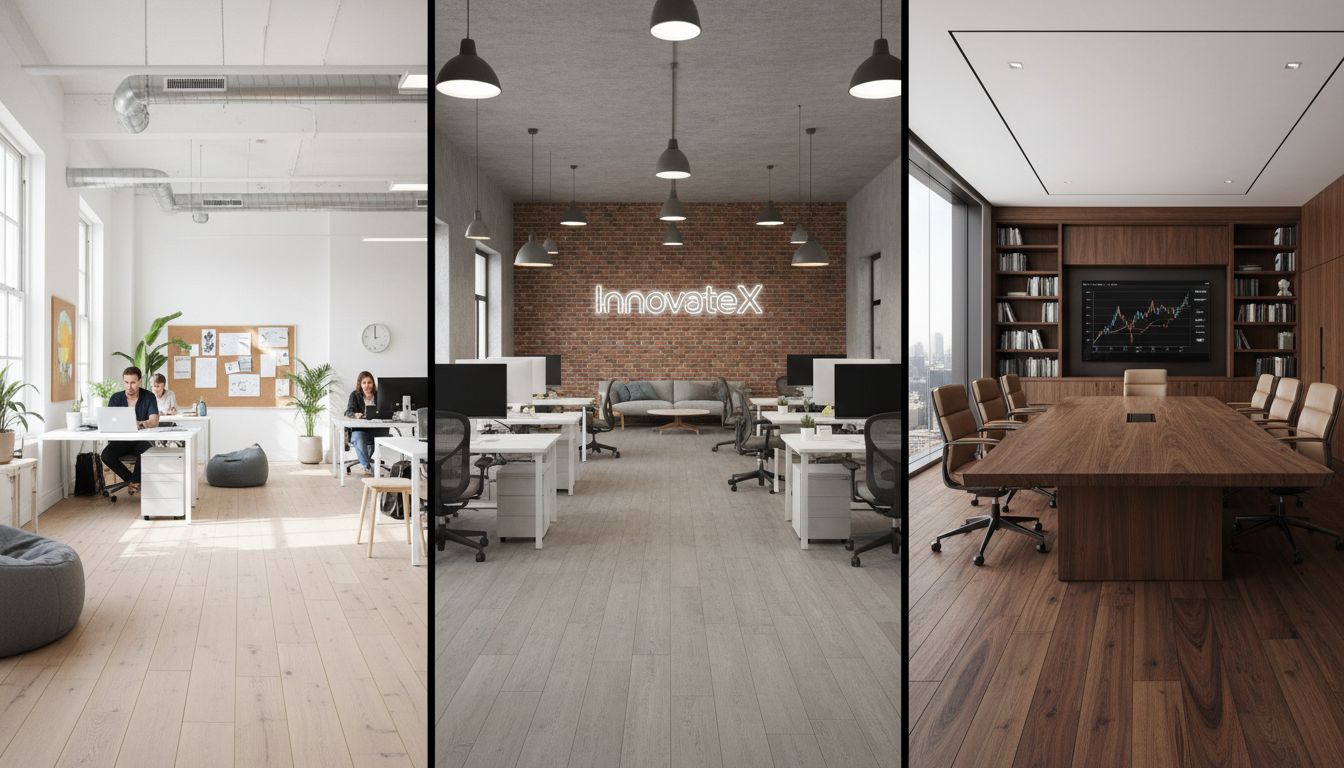 5 Tiêu Chí Lựa Chọn Sàn Gỗ Công Nghiệp Cho Văn Phòng Hiện Đại Chuẩn Nhất Lựa chọn màu sắc và vân gỗ sàn gỗ công nghiệp cho văn phòng chuẩn phong cách hiện đại