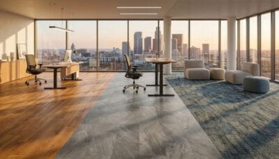 So Sánh Sàn Gỗ vs Sàn Nhựa vs Thảm Trải Giải Pháp Nào Cho Văn Phòng Hiện Đại?