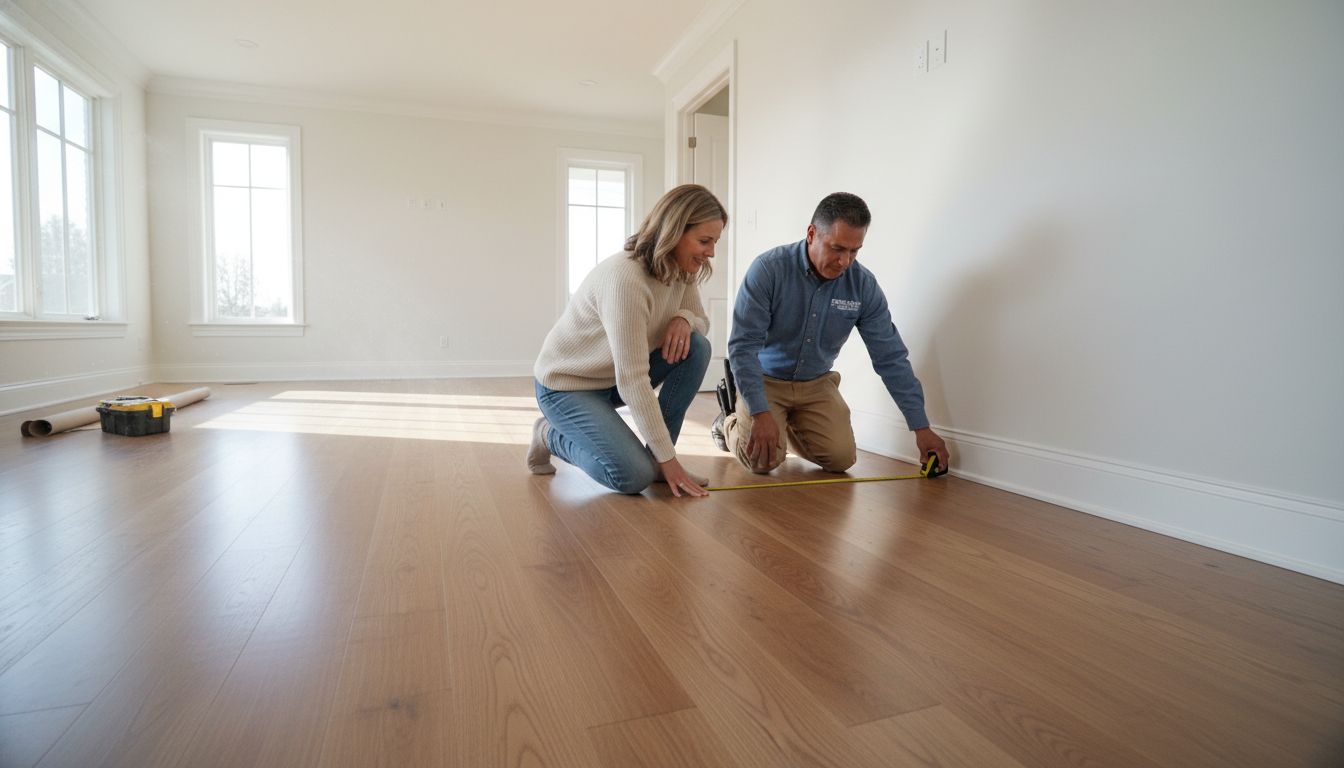 Hướng Dẫn Chi Tiết Quy Trình Thi Công Sàn Gỗ Công Nghiệp Chuẩn Kỹ Thuật Từ A-Z Tiêu chuẩn nghiệm thu và lưu ý quan trọng trong quy trình thi công sàn gỗ