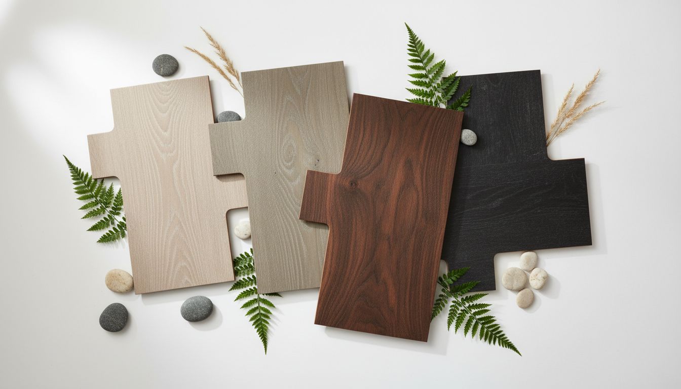 Xu Hướng Màu Sắc và Họa Tiết Sàn Gỗ Công Nghiệp 2026: Nâng Tầm Không Gian Sống Bảng màu sàn gỗ công nghiệp 2026