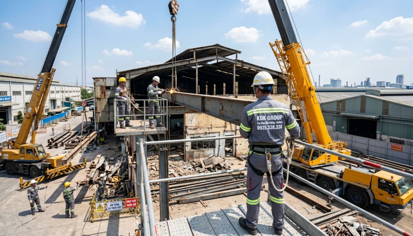 Dịch vụ mua xác nhà xưởng giá cao, uy tín trên toàn quốc