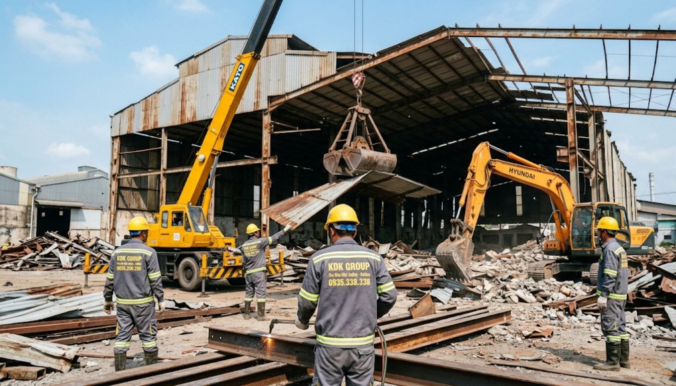 Lợi ích khi lựa chọn dịch vụ thu mua nhà xưởng cũ tại Bình Dương giá cao