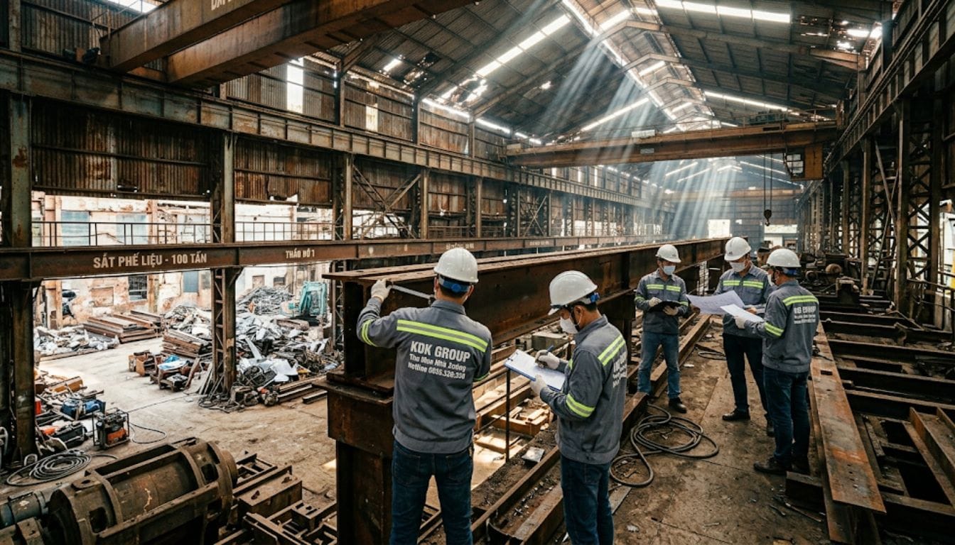 Dịch Vụ Thu Mua Nhà Xưởng Cũ Đồng Nai Giá Cao, Trọn Gói Uy Tín Số 1 Quy trình dịch vụ thu mua nhà xưởng cũ Đồng Nai nhanh chóng và an toàn